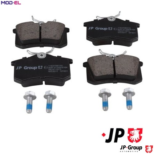 Brake pad set disc - brake,